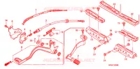 OPSTAP/PEDAAL voor Honda FOURTRAX 500 FOREMAN 4X4 CAMO 2008