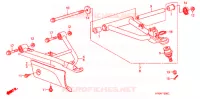 VOOR ARM voor Honda FOURTRAX 500 FOREMAN 4X4 CAMO 2008