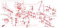 VOORREM HOOFDCILINDER voor Honda FOURTRAX 500 FOREMAN 4X4 CAMO 2008