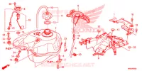 BRANDSTOF TANK voor Honda FOURTRAX 500 FOREMAN 4X4 2013