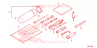 GEREEDSCHAP/ACCUVAK voor Honda FOURTRAX 500 FOREMAN 4X4 2013