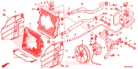 RADIATOR voor Honda FOURTRAX 500 FOREMAN 4X4 2013