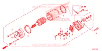 STARTMOTOR voor Honda FOURTRAX 500 FOREMAN 4X4 2013