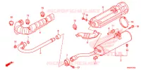 UITLAATDEMPER(2) voor Honda FOURTRAX 500 FOREMAN 4X4 2013
