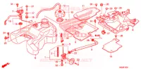 BRANDSTOF TANK voor Honda FOURTRAX 500 RUBICON GPS EPS 2011