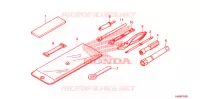 GEREEDSCHAP/ACCUVAK voor Honda FOURTRAX 500 RUBICON GPS EPS 2011