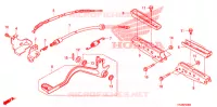 PEDAAL/OPSTAP voor Honda FOURTRAX 500 RUBICON GPS EPS 2011