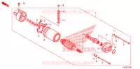 STARTMOTOR voor Honda FOURTRAX 500 RUBICON GPS EPS 2011