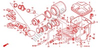 VOOR AFDEKKING/LUCHTFILTER voor Honda FOURTRAX 500 FOREMAN 4X4 Electric Shift, PS, CAMO 2011