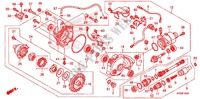 VOOR LAATSTE VERSNELLING voor Honda FOURTRAX 500 FOREMAN 4X4 Electric Shift, PS, CAMO 2011