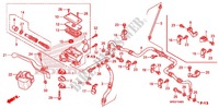 VOORREM HOOFDCILINDER voor Honda FOURTRAX 500 FOREMAN 4X4 Electric Shift, PS, CAMO 2011
