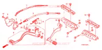 OPSTAP/PEDAAL voor Honda FOURTRAX 500 FOREMAN RED 2006