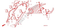 ZITTING/ACHTER KAP voor Honda VFR 1200 F 2013