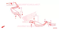  HANDKAP voor Honda CROSSTOURER 1200 ABS 2016