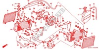 RADIATOR voor Honda VFR 800 INTERCEPTOR ABS 2003