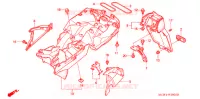 ACHTER STROOMLIJNKAP voor Honda VFR 800 VTEC ABS 2006