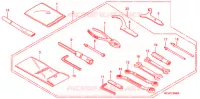 GEREEDSCHAP/ACCUVAK voor Honda VFR 800 VTEC ABS 2006