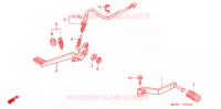 OPSTAP/PEDAAL voor Honda VFR 800 VTEC ABS 2006