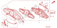 COMBINATIEMETER voor Honda VFR 800 VTEC ABS 2011