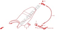 ENKELE ZITTING(2) voor Honda VFR 800 VTEC ABS 2011