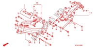 FRAME CHASSIS voor Honda VFR 800 VTEC ABS 2009