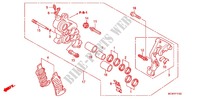 REMKLAUW VOOR (D.) (VFR800A6,7) voor Honda VFR 800 VTEC ABS 2011