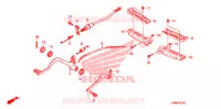 PEDAAL/OPSTAP voor Honda TRX 250 FOURTRAX RECON Electric Shift 2010