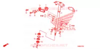 STURING AS voor Honda TRX 250 FOURTRAX RECON Electric Shift 2010