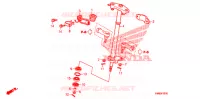 STURING AS voor Honda TRX 250 FOURTRAX RECON Electric Shift 2010