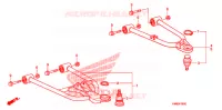 VOOR ARM voor Honda TRX 250 FOURTRAX RECON Electric Shift 2010