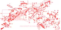 ACHTER STROOMLIJNKAP voor Honda VFR 1200 F 2016
