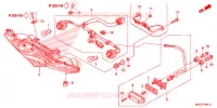 ACHTER COMBINATIE LICHT (2) voor Honda VFR 1200 F 2016