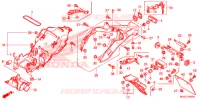 ACHTER STROOMLIJNKAP voor Honda VFR 1200 F 2016