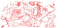 BRANDSTOF TANK/BRANDSTOF POMP voor Honda VFR 1200 F 2016