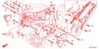 FRAME CHASSIS voor Honda VFR 1200 F 2016