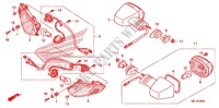KNIPPERLICHT (1) voor Honda CBR 1000 RR FIREBLADE COLOR NHB01D 2008