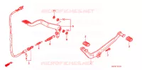 OPSTAP/PEDAAL voor Honda VT 1100 SHADOW American Classic Edition 1998