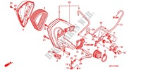 VOOR AFDEKKING/LUCHTFILTER voor Honda VT 1300 STATELINE 2011