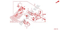 REMKLAUW ACHTER (VT1300CR/CS/CT/CX) voor Honda VT 1300 STATELINE 2013