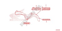 EMBLEEM/STREEP (VT1300CRA/CR/CTA/CT) voor Honda VT 1300 INTERSTATE 2013