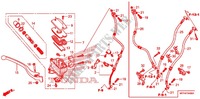 VOOR REM HOOFD CILINDER voor Honda VT 1300 C FURY ABS 2010