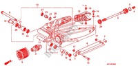 ZWAAI ARM/KETTINGKAST voor Honda VT 1300 C FURY 2011