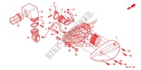 VOOR AFDEKKING/LUCHTFILTER voor Honda SHADOW VT 750 SPIRIT 2009