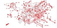 FRAME CHASSIS voor Honda SHADOW VT 750 PHANTOM 2010