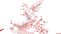 UITLAATDEMPER(2) voor Honda SHADOW VT 750 PHANTOM 2010