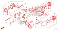 KNIPPERLICHT (VT750C/CA/CS/C2B) voor Honda SHADOW VT 750 PHANTOM 2014