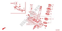 STURING STANG/BOVENSTE BRUG (VT750C2/C2B/C2F/S/C2S) voor Honda SHADOW VT 750 SPIRIT 2013