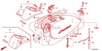 BRANDSTOF TANK voor Honda SHADOW VT 750 SPIRIT 2014