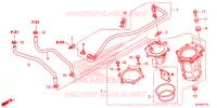 BRANDSTOF TANK/BRANDSTOF POMP voor Honda SHADOW VT 750 SPIRIT ABS 2014