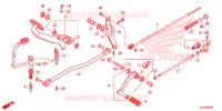 OPSTAP/PEDAAL voor Honda SHADOW VT 750 SPIRIT ABS 2014